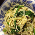 ぼのん's cooksnap of when they made もやしとほうれん草とえのき✿ごま和え.