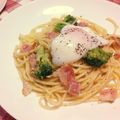 あや0185's cooksnap of when they made ブロッコリーとベーコンのクリームパスタ.