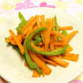 シャンプーハット's cooksnap of when they made 和風な♪人参とピーマンのクミン炒め.