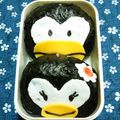 シャンプーハット's cooksnap of when they made 簡単キャラ弁☆サントリーパピプペンギンズ.
