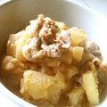 さくらさすけ's cooksnap of when they made 豚肉とかぶのごま味噌煮.