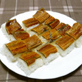 まゆこ．Ｍ's cooksnap of when they made 穴子の棒寿司.