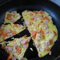 orange_boo's cooksnap of when they made ピンクとイエローの☆オープンオムレツ☆.