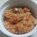 のいり's cooksnap of when they made 朝食に！野菜ジュースでクリーミィリゾット.