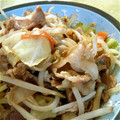 mi1003's cooksnap of when they made 簡単！豚肉ともやしの野菜炒め.