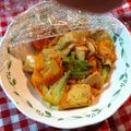 ♥ sora ♥'s cooksnap of when they made コクと辛味の豚キムチ炒め.