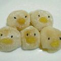 デカとんがりこ's cooksnap of when they made 栗きんとんの残りと簡単求肥であひる餅♪.