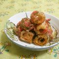 赤い電話's cooksnap of when they made たこ焼きみたいな・・・ちくわ天.