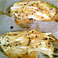toynagi's cooksnap of when they made ササミマヨネギしょうが焼き.