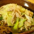 ドサンコでん's cooksnap of when they made ☆キャベツと豚肉の味噌マヨ☆.