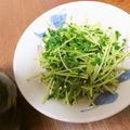 よちりん's cooksnap of when they made 豆苗のごまあえ.