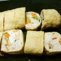 けんけんち's cooksnap of when they made 野菜とひき肉のくるくる油揚げ.