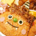 りちゃ＊'s cooksnap of when they made 三角おにぎりで簡単♪赤おにさんのお弁当.