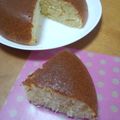 ☆renﾏﾏ☆'s cooksnap of when they made ホットケーキミックスで炊飯器ケーキ.