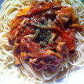 雪だるまんじゅう's cooksnap of when they made 鶏肉ときのこのトマト煮込み♪.