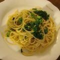 もこもこのびたん's cooksnap of when they made シンプルパスタ☆菜の花のペペロンチーノ.