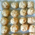 ゆうぴぃまん's cooksnap of when they made 冷凍可能 生姜たっぷり肉団子.