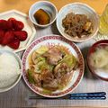 たぁープ〜's cooksnap of when they made 鶏胸肉と春キャベツのレモンオイスター炒め.