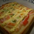 きよほの's cooksnap of when they made カニカマ★トースト.