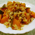 mmameco's cooksnap of when they made 南瓜の煮物～エノキダケあんかけ～.
