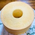 くろまち_'s cooksnap of when they made ふわふわのシフォンケーキ　プレーン.