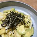 mufuron's cooksnap of when they made 長芋とアボカドのわさびドレッシング和え.