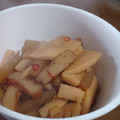 Ilove Pino's cooksnap of when they made ＊ふき と 筍の油炒め さつま揚げ入り＊.
