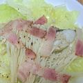 kaori238's cooksnap of when they made ◆タラと白菜のレンジ蒸し◆.