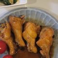 ばとん's cooksnap of when they made ♔鶏手羽元の甘辛さっぱり煮♔人気レシピ♪.