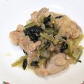 てらさわん's cooksnap of when they made 小松菜と鶏もも肉のさっぱりオニオンソース.