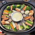 cotaにゃんママ's cooksnap of when they made ホットプレート☆チーズフォンデュ.