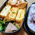 リンリン☆☆☆'s cooksnap of when they made 甘くない鮭フレークと青ネギの卵焼き.
