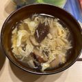 ねこcocoa's cooksnap of when they made トロッ！テュルッ！椎茸の中華スープ.