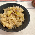 miitune's cooksnap of when they made まいたけとサツマイモの炊き込みご飯.
