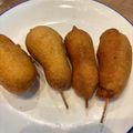 クックWQ9616☆'s cooksnap of when they made すぐに完売♪薄力粉で作るアメリカンドッグ.
