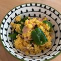 fl＊＊'s cooksnap of when they made 簡単！美味しい♪ウインナー卵ピーマン炒め.