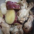 わだぁる's cooksnap of when they made 手羽元とさつまいもの煮物☆活力鍋で.