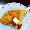 ふわふわマシュマロ's cooksnap of when they made フライパンで♡HM使用のりんごケーキ.