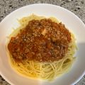 たもたんせなたん's cooksnap of when they made 話題入り！簡単！豚ひき肉でミートソース.