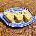 コムギ大好き's cooksnap of when they made お出汁たっぷり♡カニカマとネギの卵焼き.