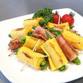 クックUR9L2V☆'s cooksnap of when they made ✿アスパラの卵チーズ巻き✿.