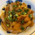 yu🐓's cooksnap of when they made ♬こてっちゃんに＋玉ねぎ入れてみて♬.