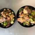 zakkiy's cooksnap of when they made [簡単]赤カブとブロッコリーの麺つゆ炒め.