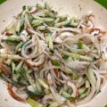 ママメイン！時々子供's cooksnap of when they made 時短！もやし・きゅうり・ハムのナムル♪.