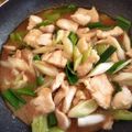 ミニートマト's cooksnap of when they made 鶏むね肉とネギとシンプル味噌炒め.