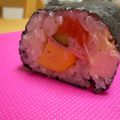 RIKAいちご's cooksnap of when they made 2013年　節分・恵方巻き②(サラダ巻).