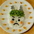 ゆみこんろ's cooksnap of when they made 節分 鬼さんプレート☆離乳食.