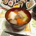 バカリャウ's cooksnap of when they made 鰯のつみれ汁.