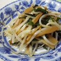 sumityon830's cooksnap of when they made ♪にらもやしのごま油いため♪.