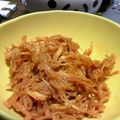 ネクロマンサー's cooksnap of when they made ピリ辛★さきいかで美味しいおつまみ.